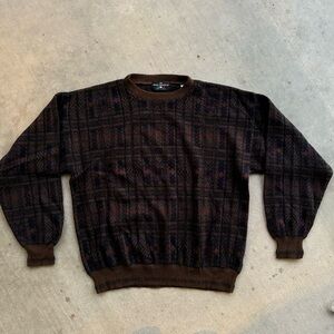 Vintage 90's abstract "The Italian Sweater Company" crewneck sweater.